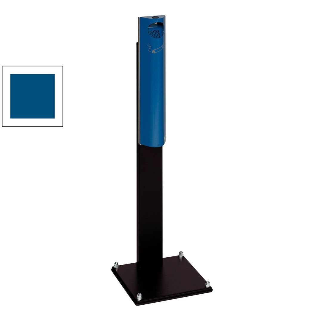 Standascher - verschließbar - Volumen 4 l - 1.250 x 310 x 310 mm (HxBxT) - Edelstahl