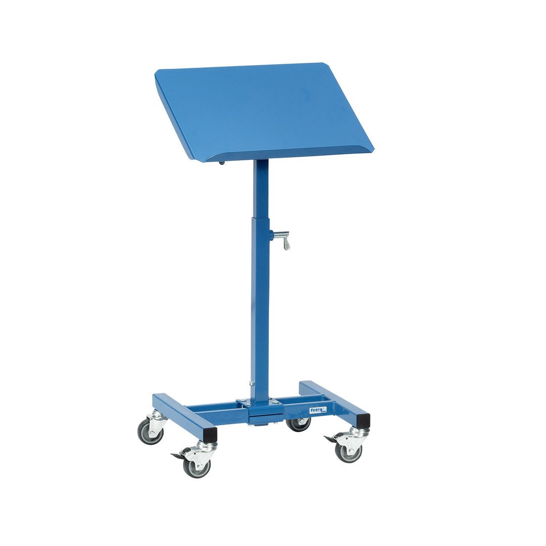 Fetra - Fahrbarer Materialständer - 150 kg - (H) 505 bis 775 mm höhenverstellbar