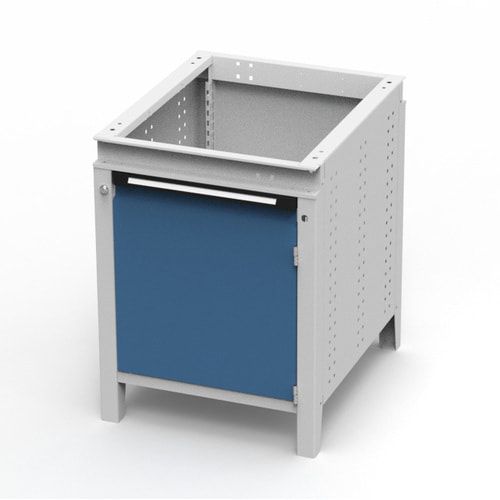 OTTOKIND Werkbank - Arbeitsplatte bündig - 850 x 605 x 750 mm (HxBxT) - Schrank - lichtgrau