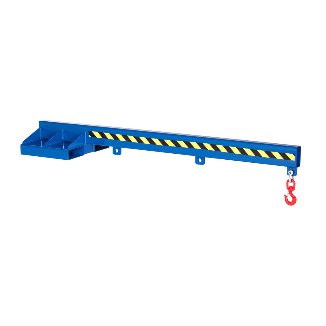 Lastarm - Kranarm - Länge 2.400 mm - Traglast 100 - 1.000 kg - enzianblau