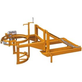 Eichinger Fasskipper für Stapler, Kippvorgang Kette oder Kurbel, 200l Fässer, 360 kg, 360 Grad, 720 x 1.115 x 1.850 mm (HxBxT), Farbe wählbar