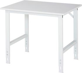 Arbeitstisch - höhenverstellbar 760 - 1.080 mm - 1.000 x 800 mm (BxT) - Traglast 500 kg - Melaminharz - Farbe wählbar