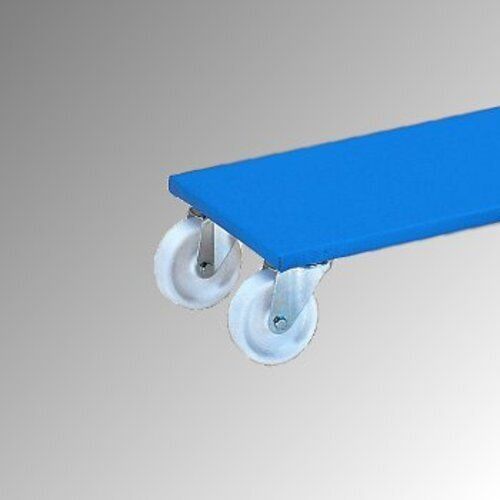 Fetra - Möbelroller - 2 Stück - Tragkraft 250 kg - 140 x 300 x 600 mm (HxBxT) - Vollgummi