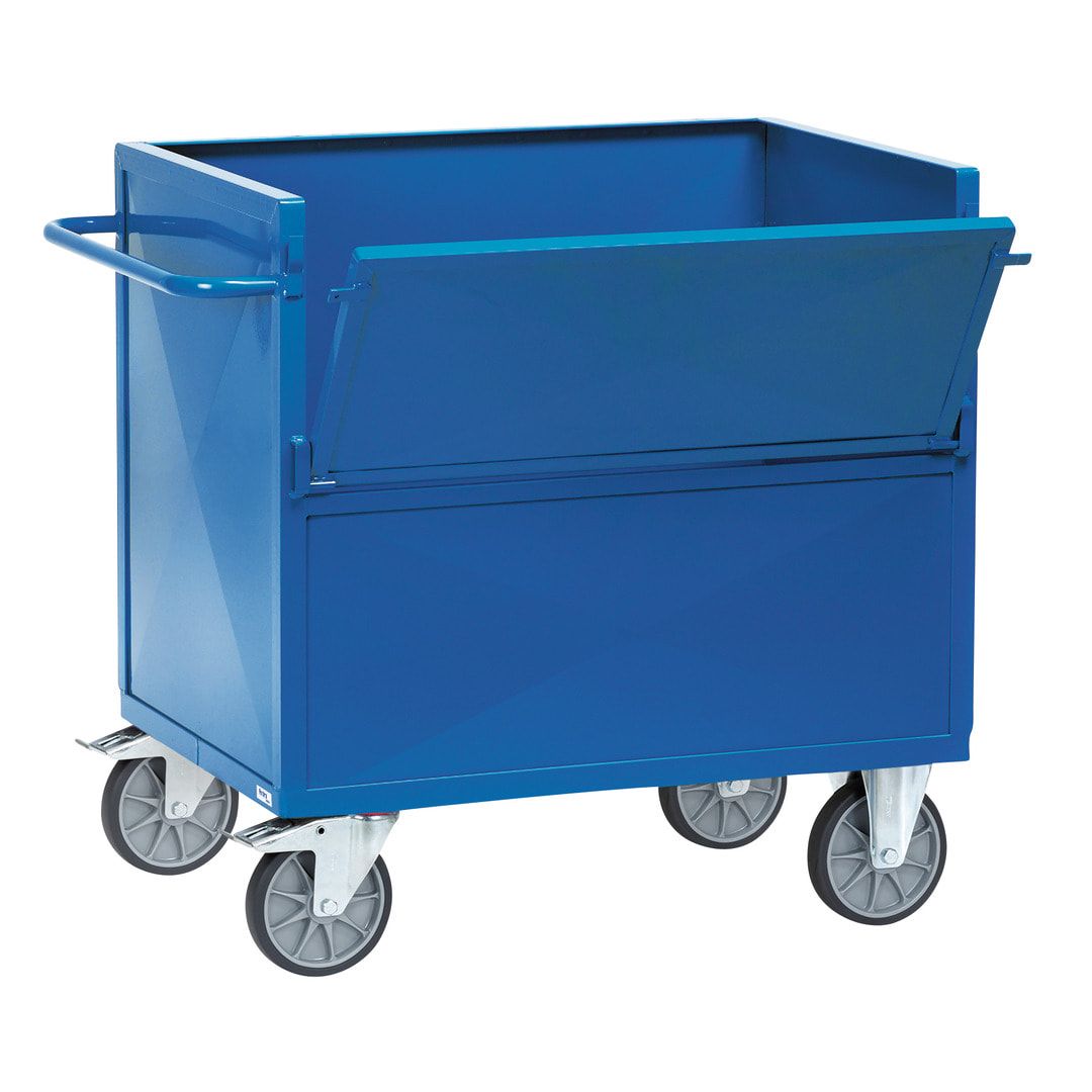 Fetra - Blechkastenwagen - 600 kg Traglast - 700 x 1.000 mm (BxT)