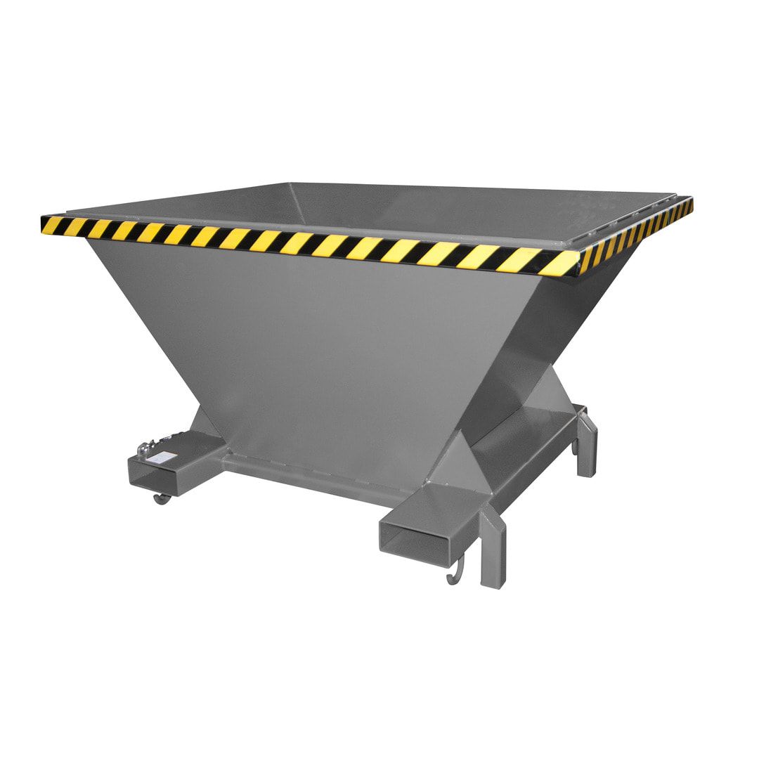 Befülltrichter für Big-Bags und Container - 990 x 1.710 x 1.320 mm (HxBxT) - feuerrot (RAL 3000)