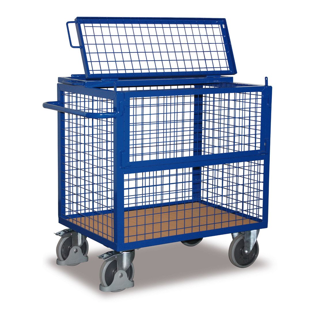 Drahtkastenwagen - Traglast 500 kg - 1.150 x 730 x 1.130 mm (HxBxT)