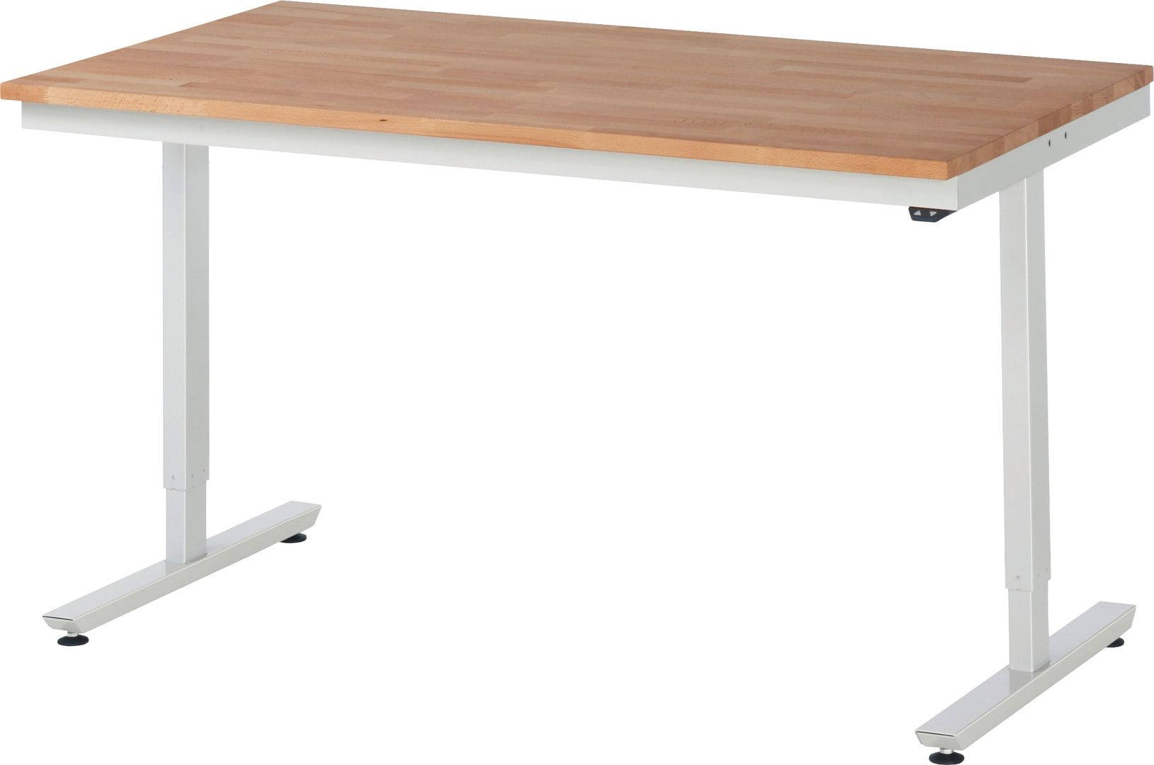 Arbeitstisch - elektrisch höhenverstellbar 720 - 1.120 mm - 1.500 x 700 mm (BxT) - Traglast 150 kg - Buche