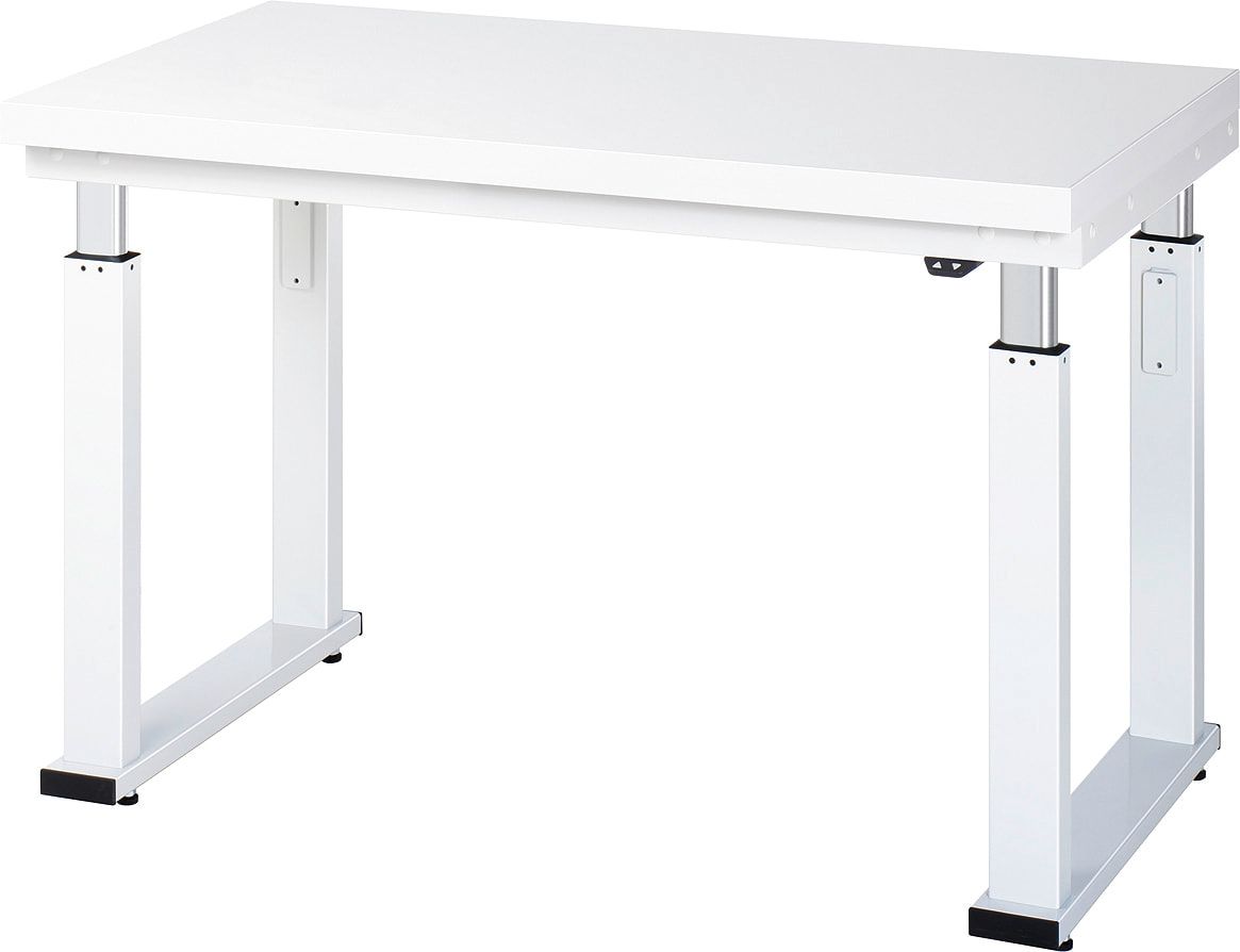 Arbeitstisch - elektrisch höhenverstellbar 740 - 1.140 mm - 1.250 x 700 mm (BxT) - Traglast 600 kg - Buche