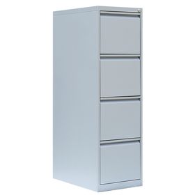 Hängeregistraturschrank, Hängeregisterschrank, 4 Schubladen, 1-bahnig, DIN A4, 1.320 x 400 x 620 mm (HxBxT), Korpus- und Schubladenfarbe wählbar