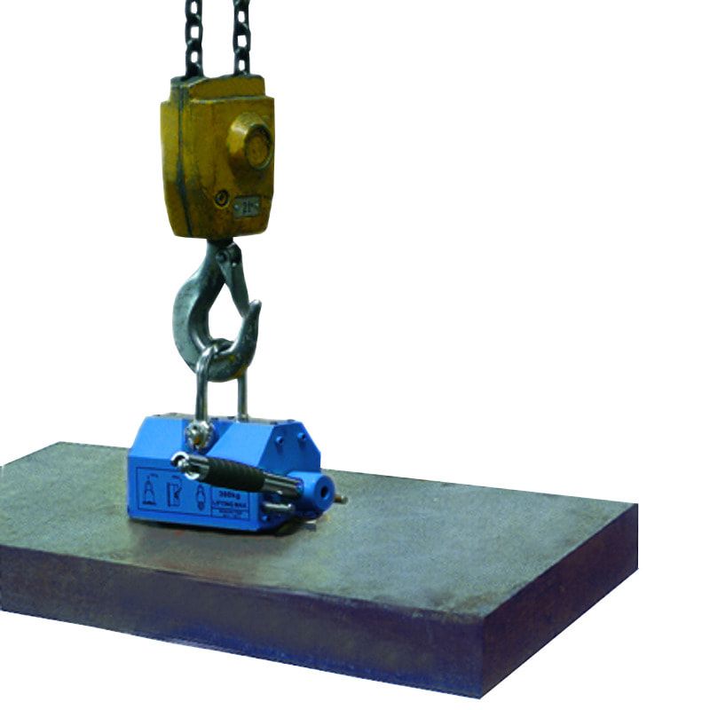 Permanent Lasthebemagnet - Tragkraft 1.000 kg - 274 x 172 x 264 mm (HxBxT)