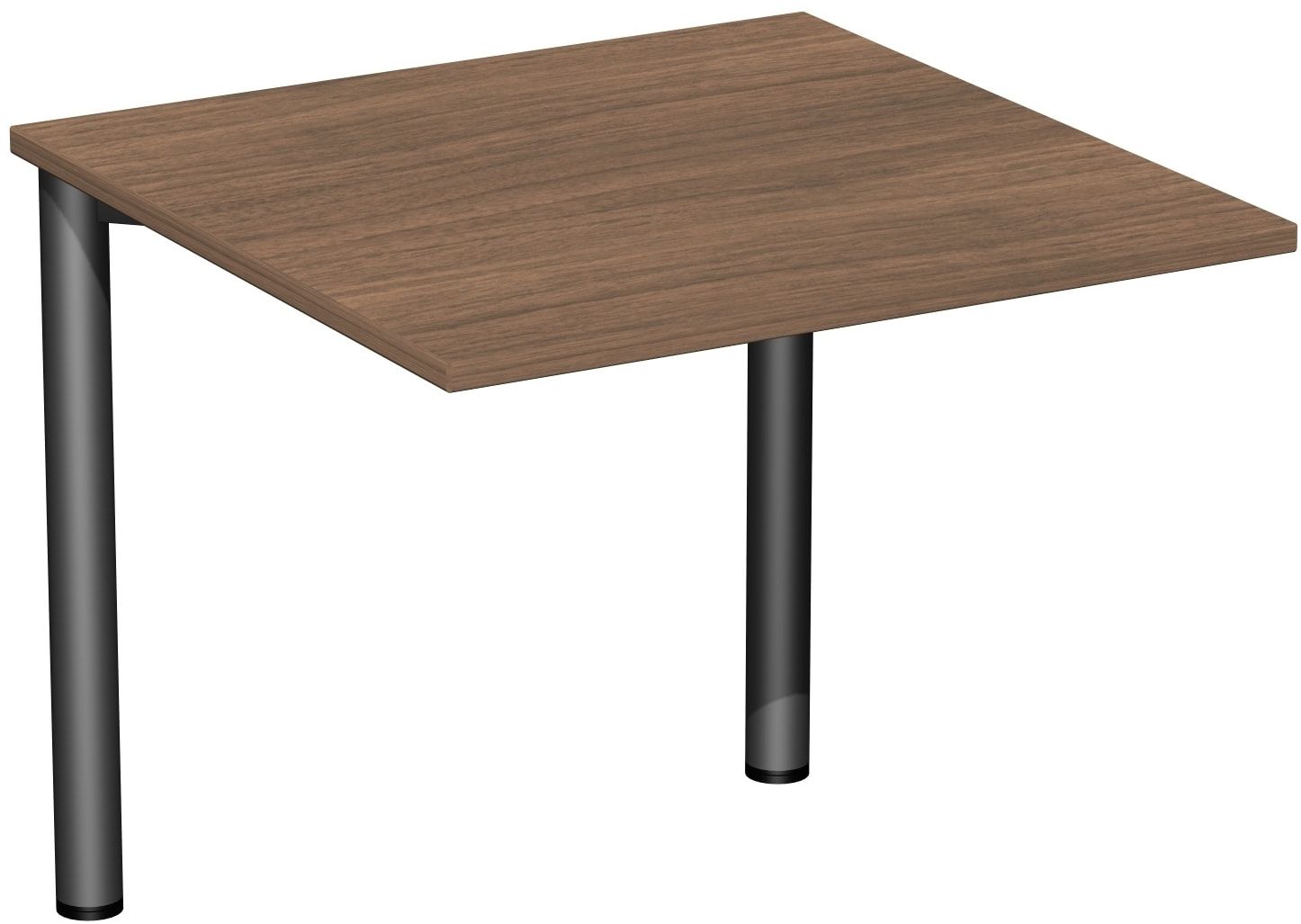 Schreibtisch - 4-Fuß Flex - Bürotisch - 720 x 1.200 x 600 mm (HxBxT) - Gestell anthrazit - Ahorn
