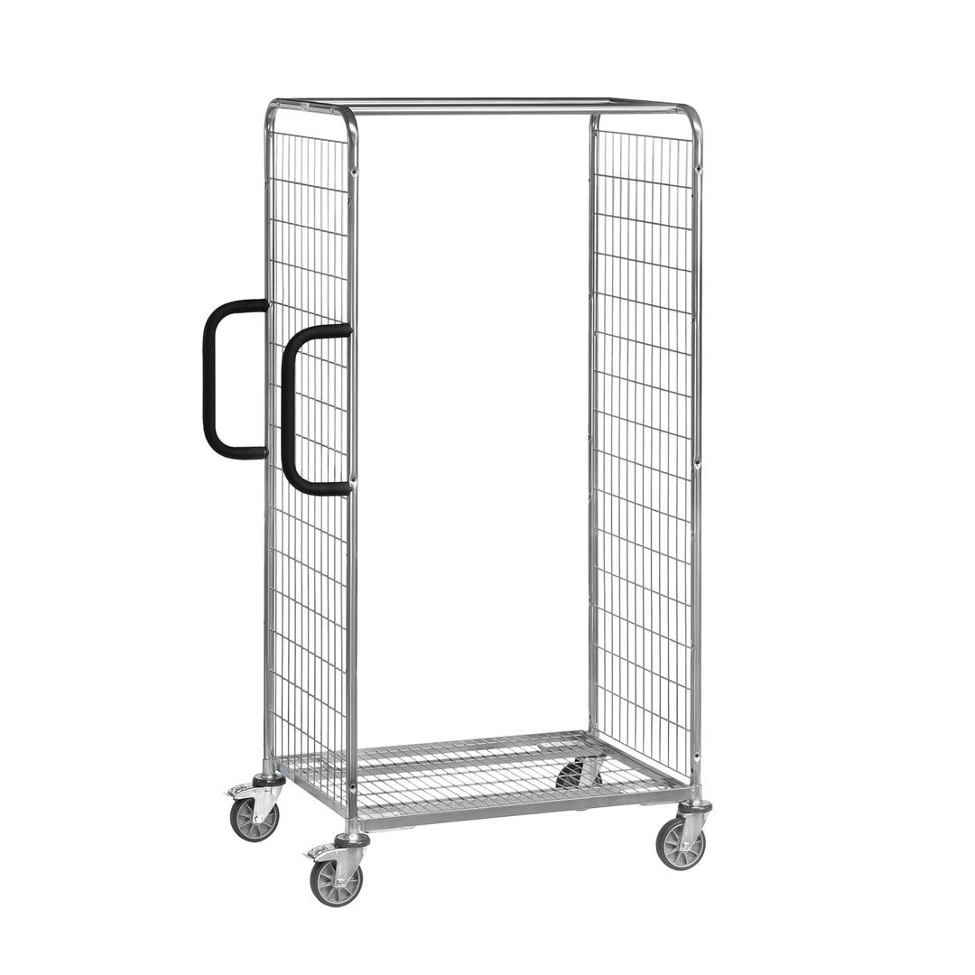 Fetra - Kommissionierwagen - Tragkraft 300 kg - Höhe 1.825 mm - Ladefläche 610 x 1.250 mm (BxT) - verzinkt