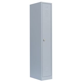 Garderobenschrank, Garderobenspind, 1 Abteil, 1.800 x 315 x 500 mm (HxBxT), Stahl, Farben wählbar