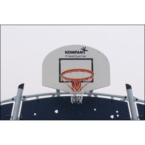Multitor, Multisport, Basketball, Fußball, Stahl, galvanisiert, feuerverzinkt, HDPE Platten, robust, Maße 3.700 x 8.720 x 2.640 mm (HxBxT), Farbe Blau