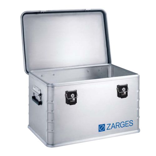 Zarges Box - Aluminium - 135 l - Höhe 370 mm - Breite 900 mm - Tiefe 500 mm - Transportkiste