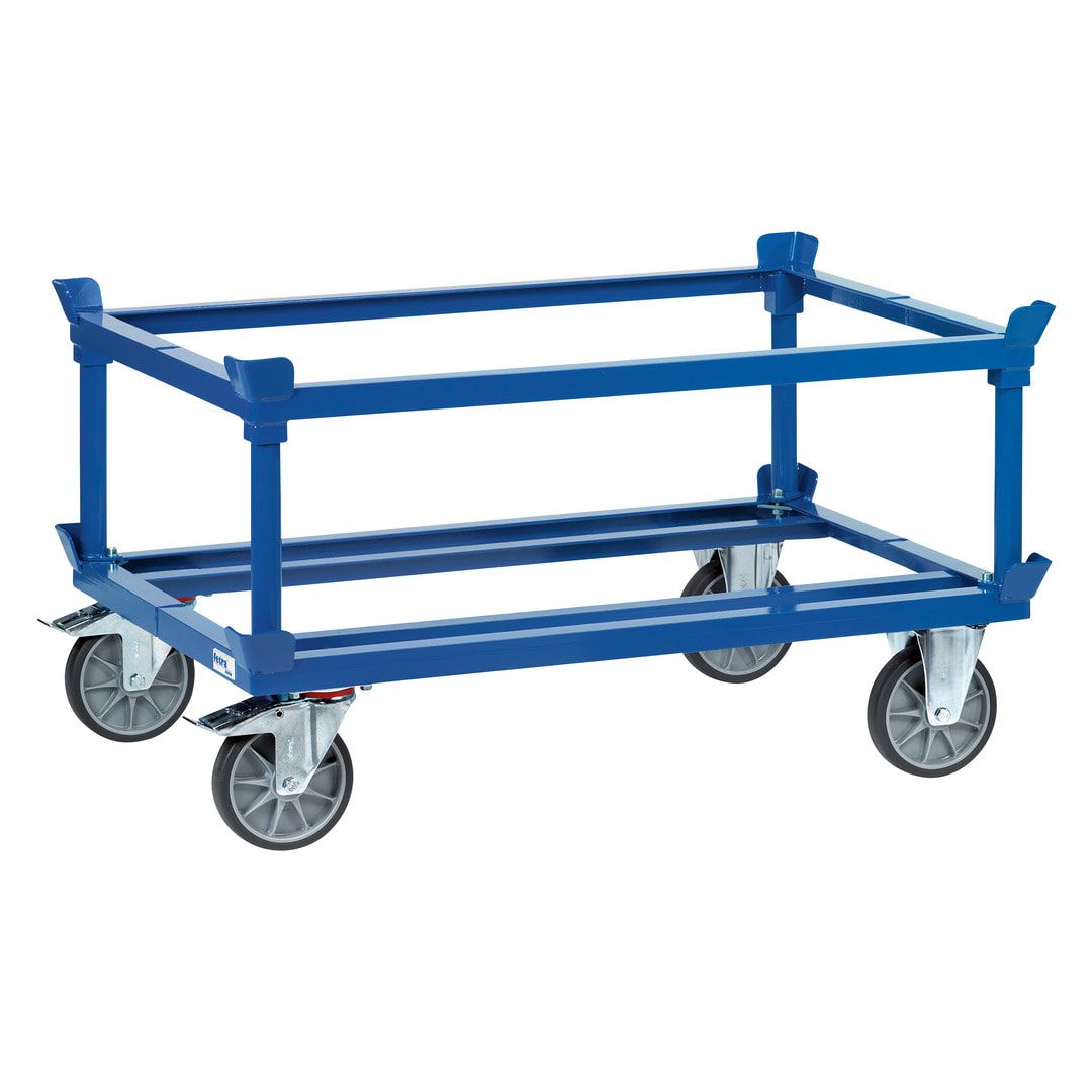 Aufsatzrahmen für FETRA - Palettenfahrgestelle - 1.200 kg - (BxT) 1.000 x 1.200 mm - Höhe 140 mm