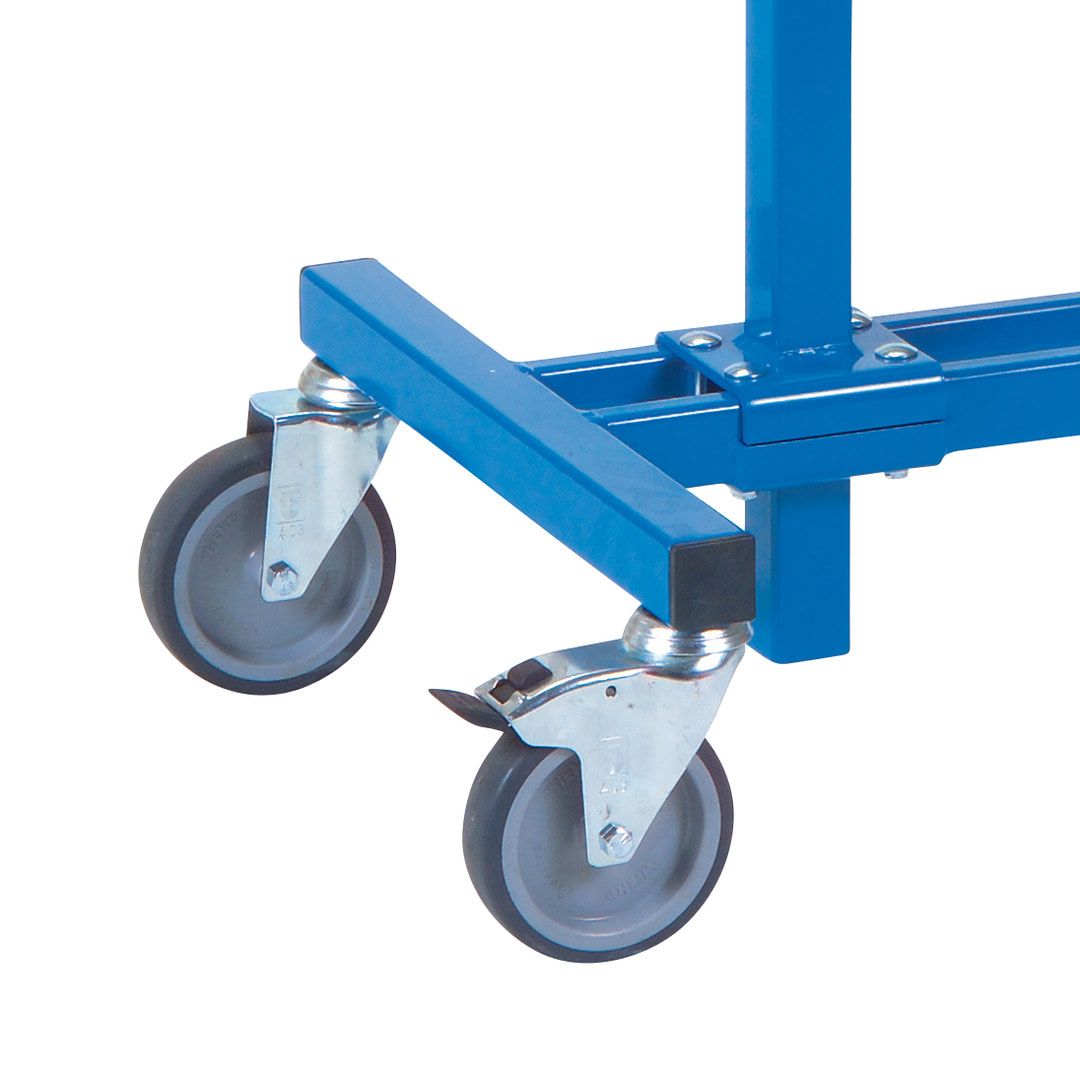 Fetra - Fahrbarer Materialständer - 250 kg - (H) 655 bis 1.025 mm stufenlos verstellbar