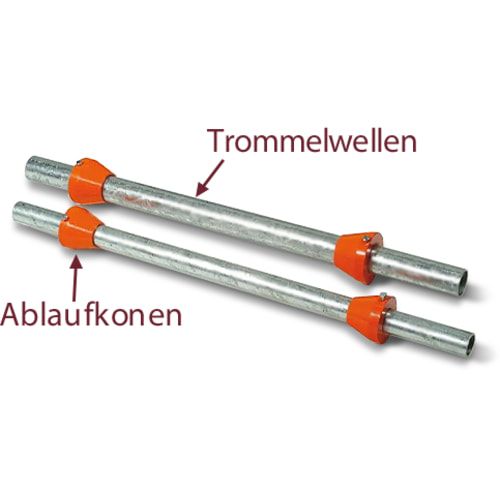 KENO SLP Ablaufkone (einzeln) - für Trommelwellen-Durchmesser 49 mm