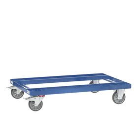 Fetra - Leichtes Palettenfahrgestell - Tragkraft 500 kg - 238 x 830 x 1.240 mm (HxBxT) - TPE Rollen