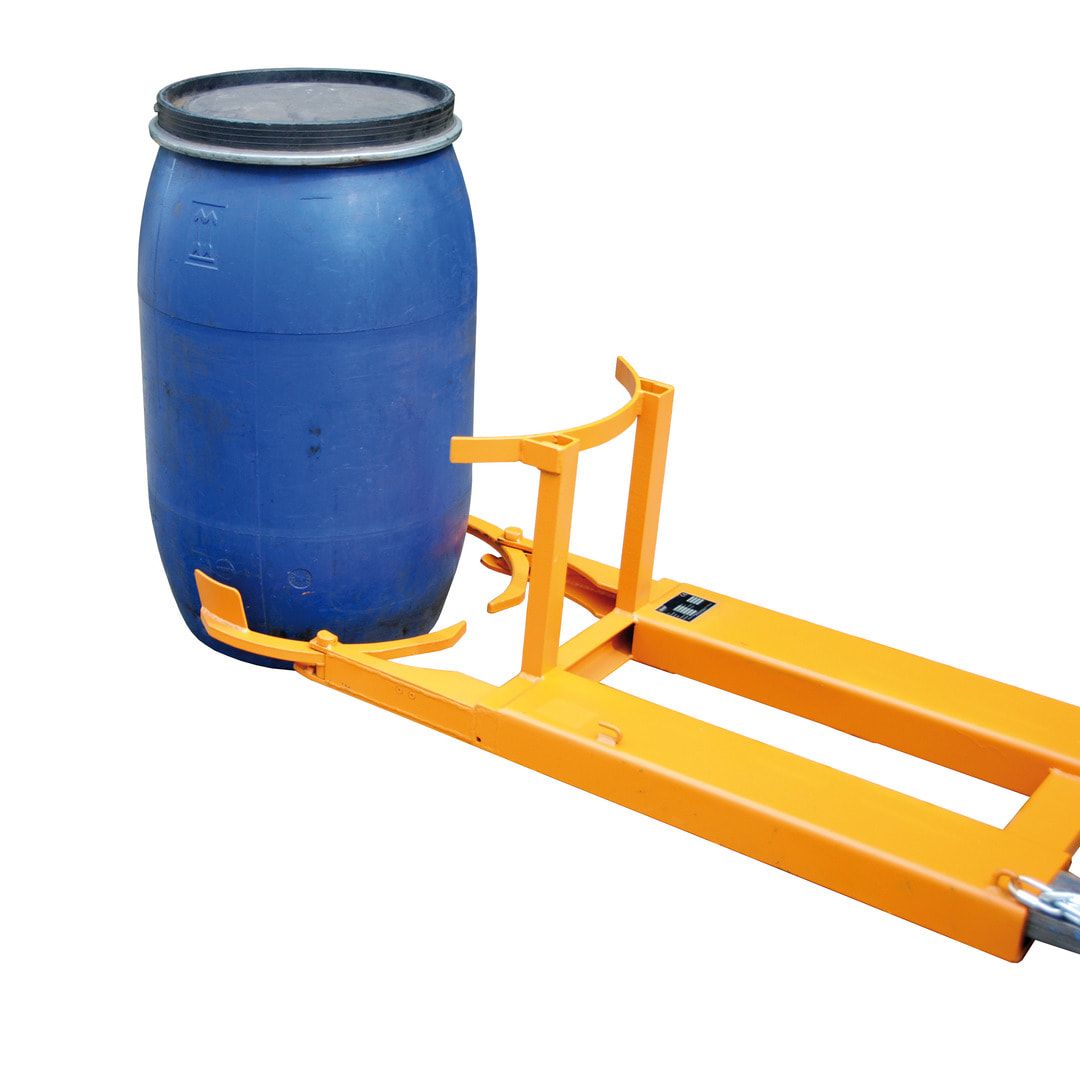 Fassheber - für 1 x 120-l-Kunststofffass - Traglast 300 kg - feuerverzinkt