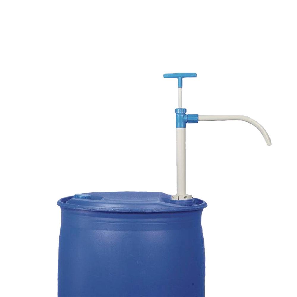 Fasspumpe mit Auslaufbogen - Tauchtiefe 1.000 mm - aus Polypropylen (PP) - für Kanister, Fässer und Tanks