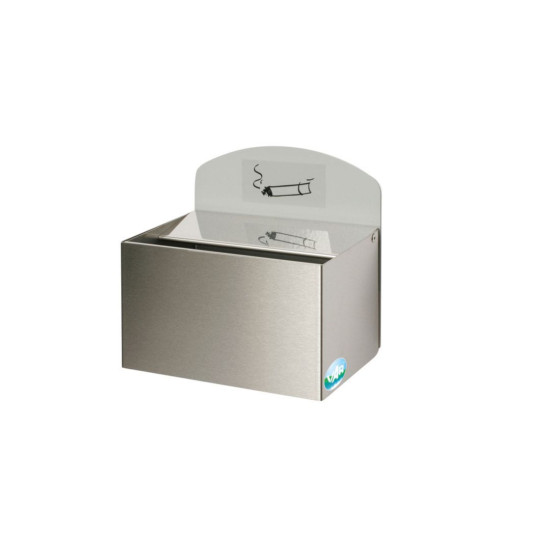 Wandascher - Edelstahl - Volumen 0,4 l - 160 x 140 x 98 mm (HxBxT)