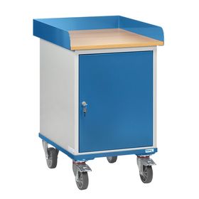 Fetra - Rollschrank - 150 kg - (BxT) 550 x 650 mm - Schrank mit 3 Böden