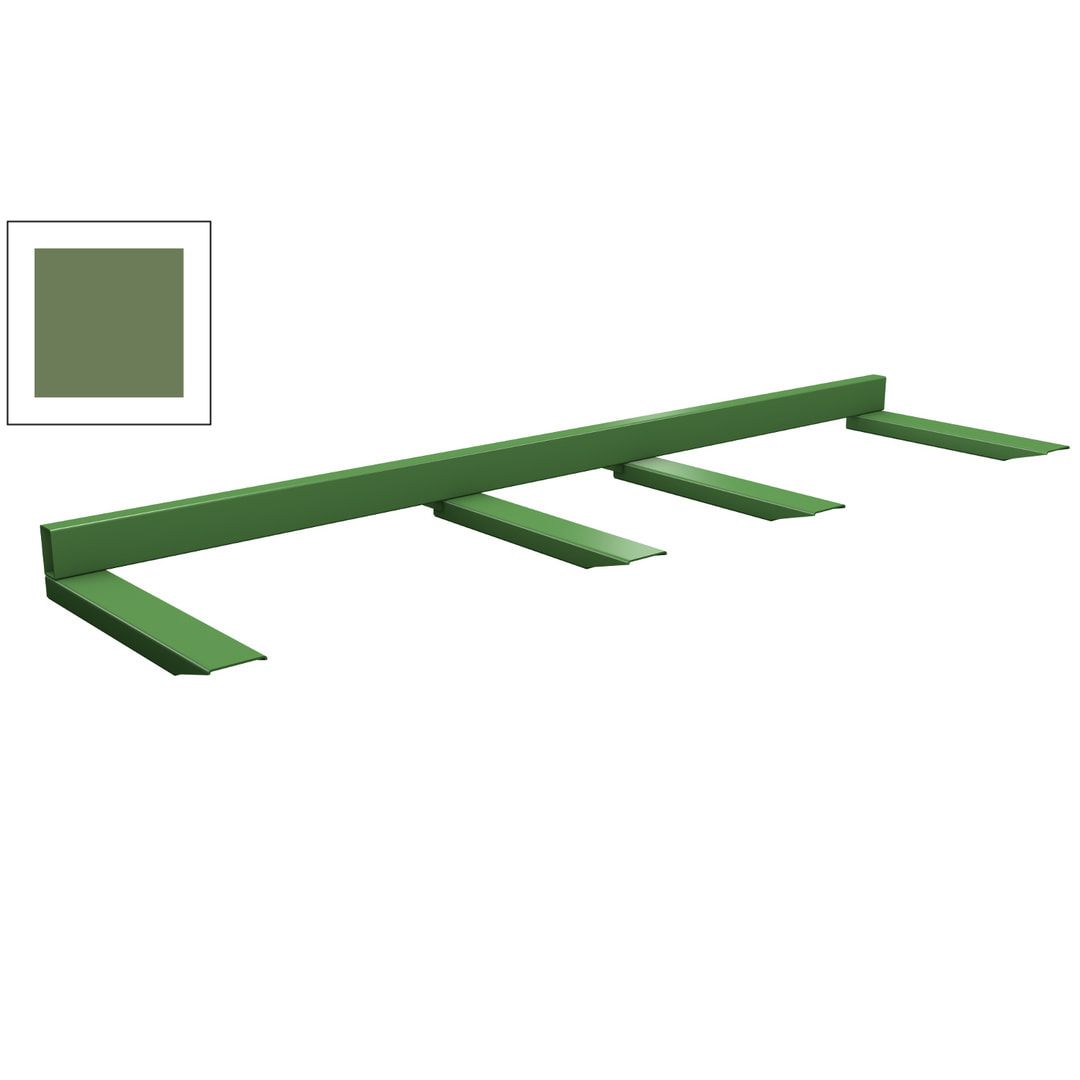Langguttraverse - Traglast 1.500 kg - Nutztiefe 1.200 mm - 280 x 2.000 x 1.390 mm (HxBxT) - feuerrot