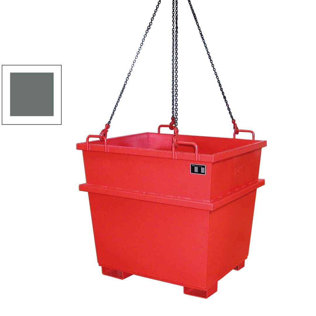 Container - konisch - Volumen 1.000 l - Traglast 2.000 kg - feuerrot