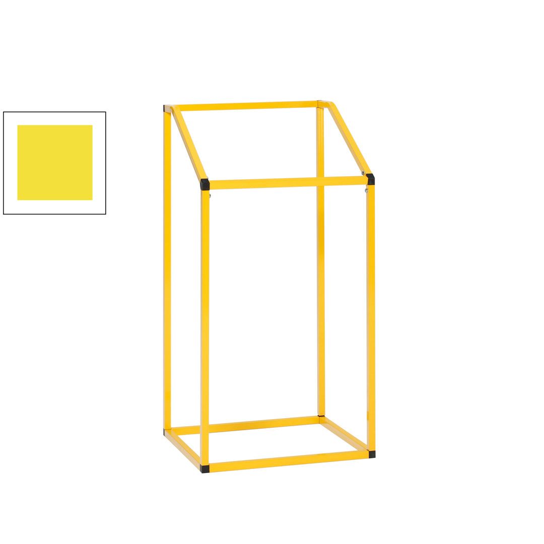 Müllsackständer für 1.000 l Säcke - 1.835 x 630 x 540 mm (H x B x T) - blau