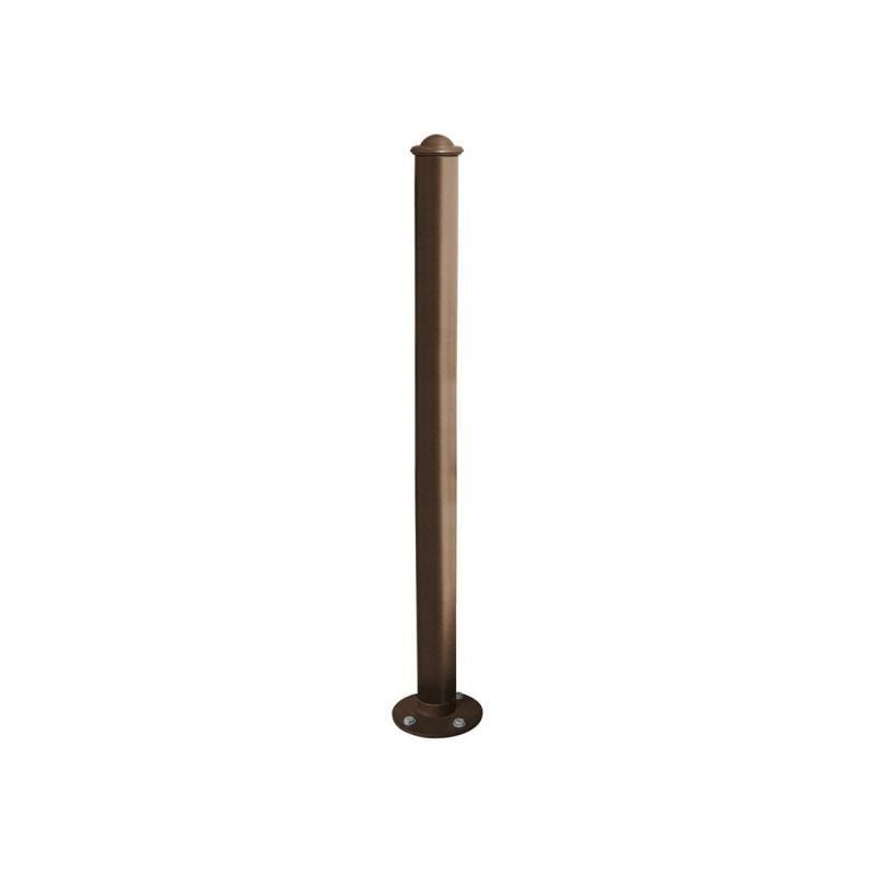 Neigbarer Pfosten mit Helmkopf - 76 x 1.035 mm (DxH) - Farbe enzianblau - Pfosten mit Gelenk - beweglicher Pfosten