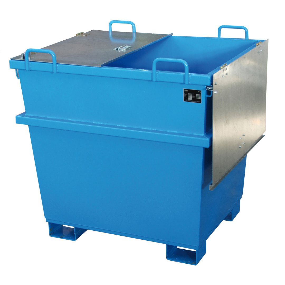 Container - konisch - Volumen 1.000 l - Traglast 2.000 kg - feuerrot