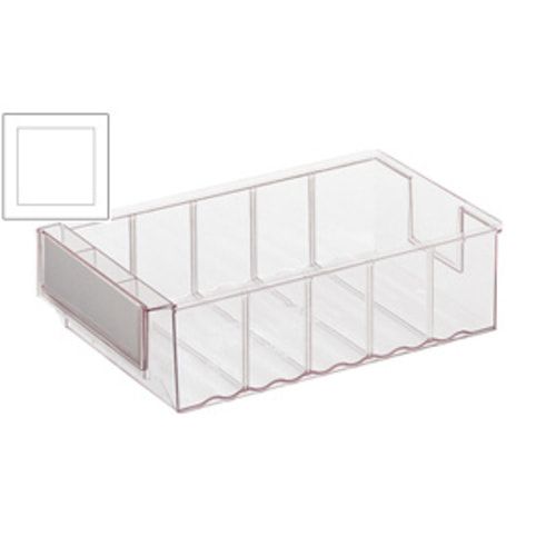 Lagerbox - LxBxH 400x183x81mm - 15 Stück Lagerkasten Regalkasten - blau