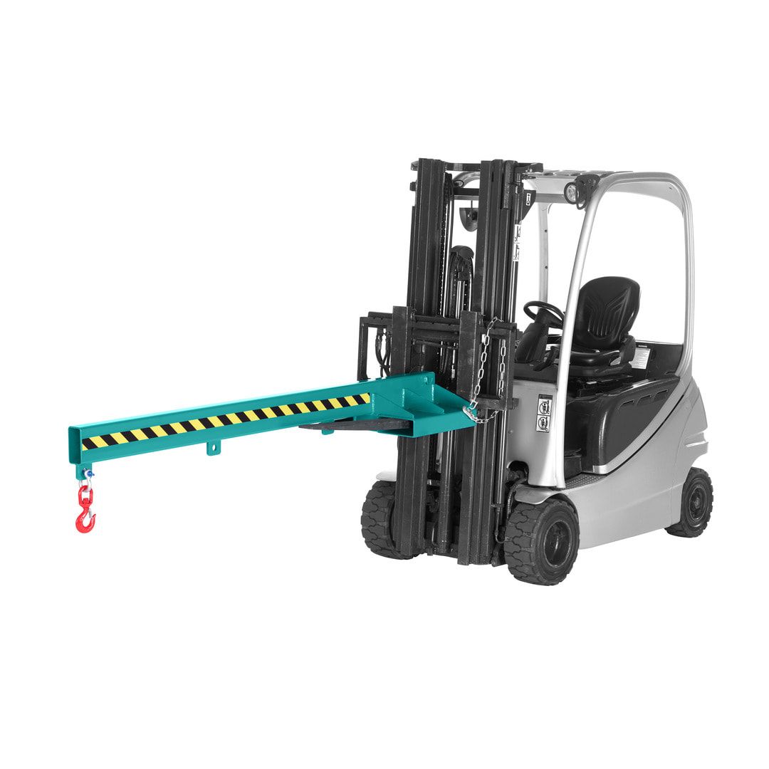 Lastarm - Kranarm - Länge 2.400 mm - Traglast 100 - 1.000 kg - enzianblau