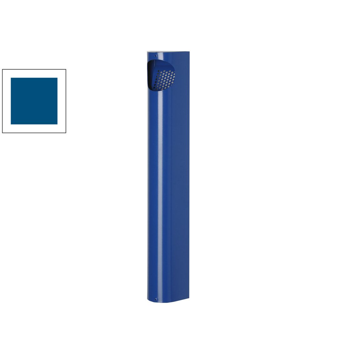 Wandascher - Volumen 4 l - 550 x 74 x 110 mm (HxBxT) - Edelstahl