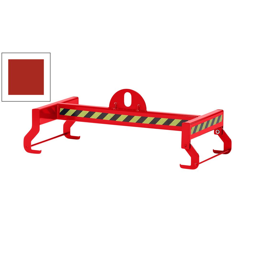 Krantraverse für den Transport von Eurogitterboxen - Traglast 1 t - enzianblau (RAL 5010)