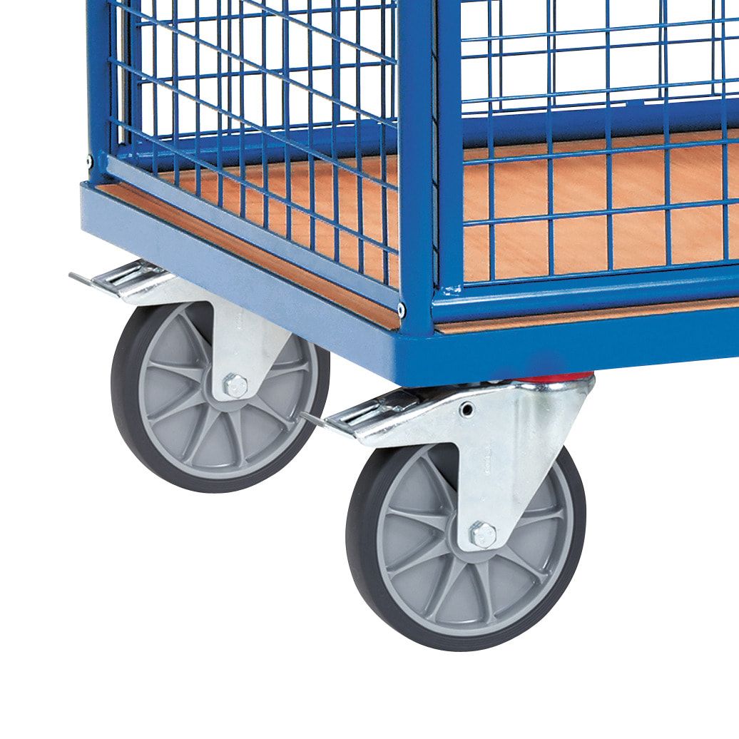 Fetra - Drahtgitterwagen - 600 kg Traglast - 700 x 1.000 mm (BxT)