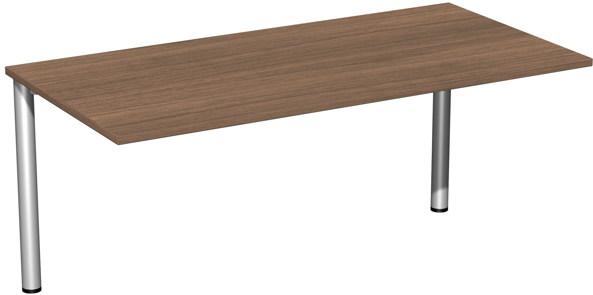 Schreibtisch - 4-Fuß Flex - Bürotisch - 720 x 1.200 x 600 mm (HxBxT) - Gestell anthrazit - Ahorn