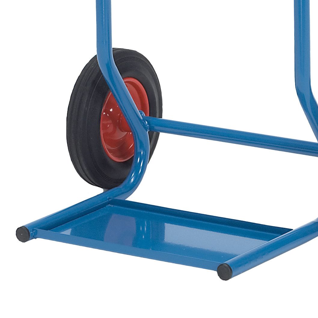 Fetra - Stahlflaschenkarre - 50 kg - für 2 Flaschen a 10 l - Vollgummi
