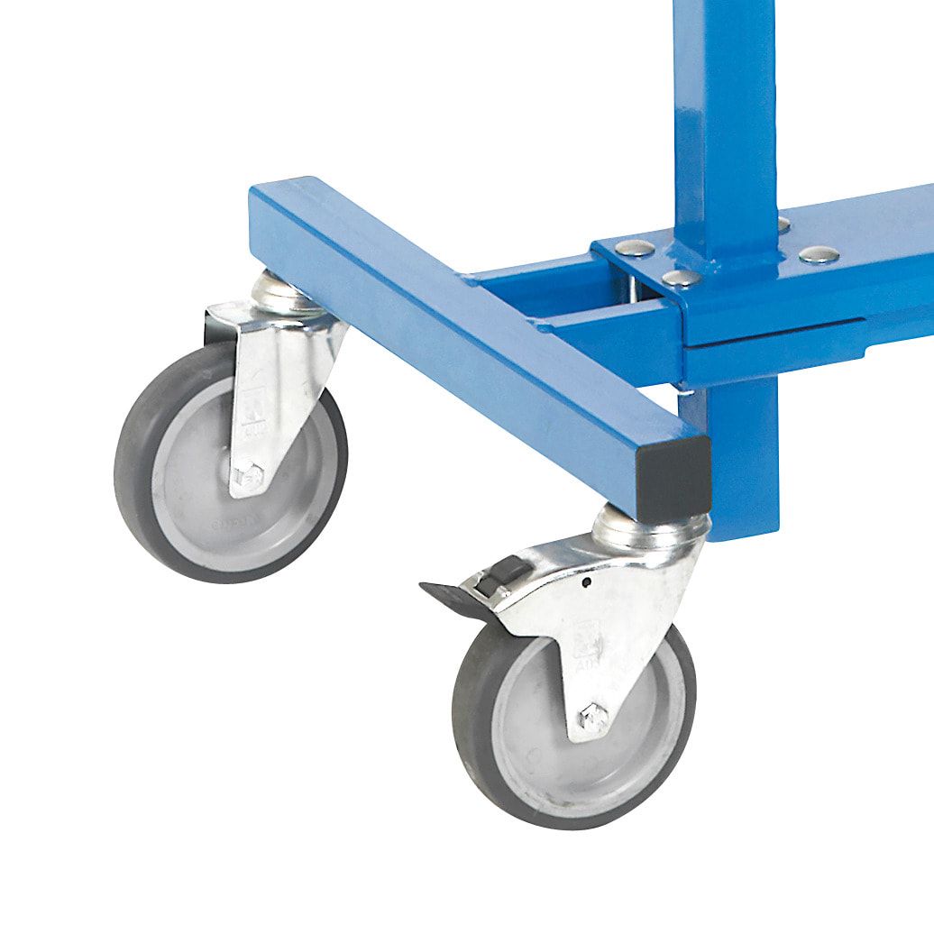 Fetra - Fahrbarer Materialständer - 250 kg - (H) 655 bis 1.025 mm stufenlos verstellbar