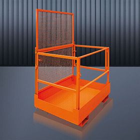Eichinger Arbeitskorb, klappbar, für 2 Personen, 250kg NL, pulverbeschichtet, Tür seitlich, 1.980 x 1.190 x 1.200 mm (HxBxT), Farbe wählbar