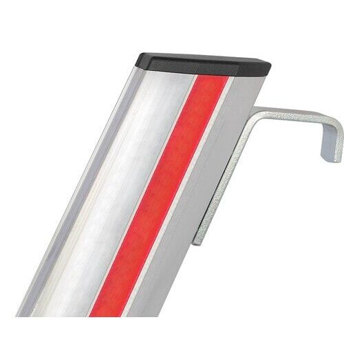 Flachhakenset, lichte Weite 100 mm, verzinkter Stahl, für 60 - 83 mm Holme, inkl. Befestigungsmaterial