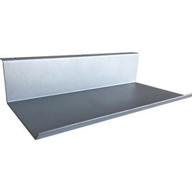 Kabelhalter unter der Tischplatte zu montieren, 300x130x70mm, silber