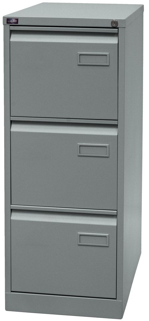 Bisley Light Hängeregistraturschrank - 2 Schubladen - einbahnig - Farbe blau