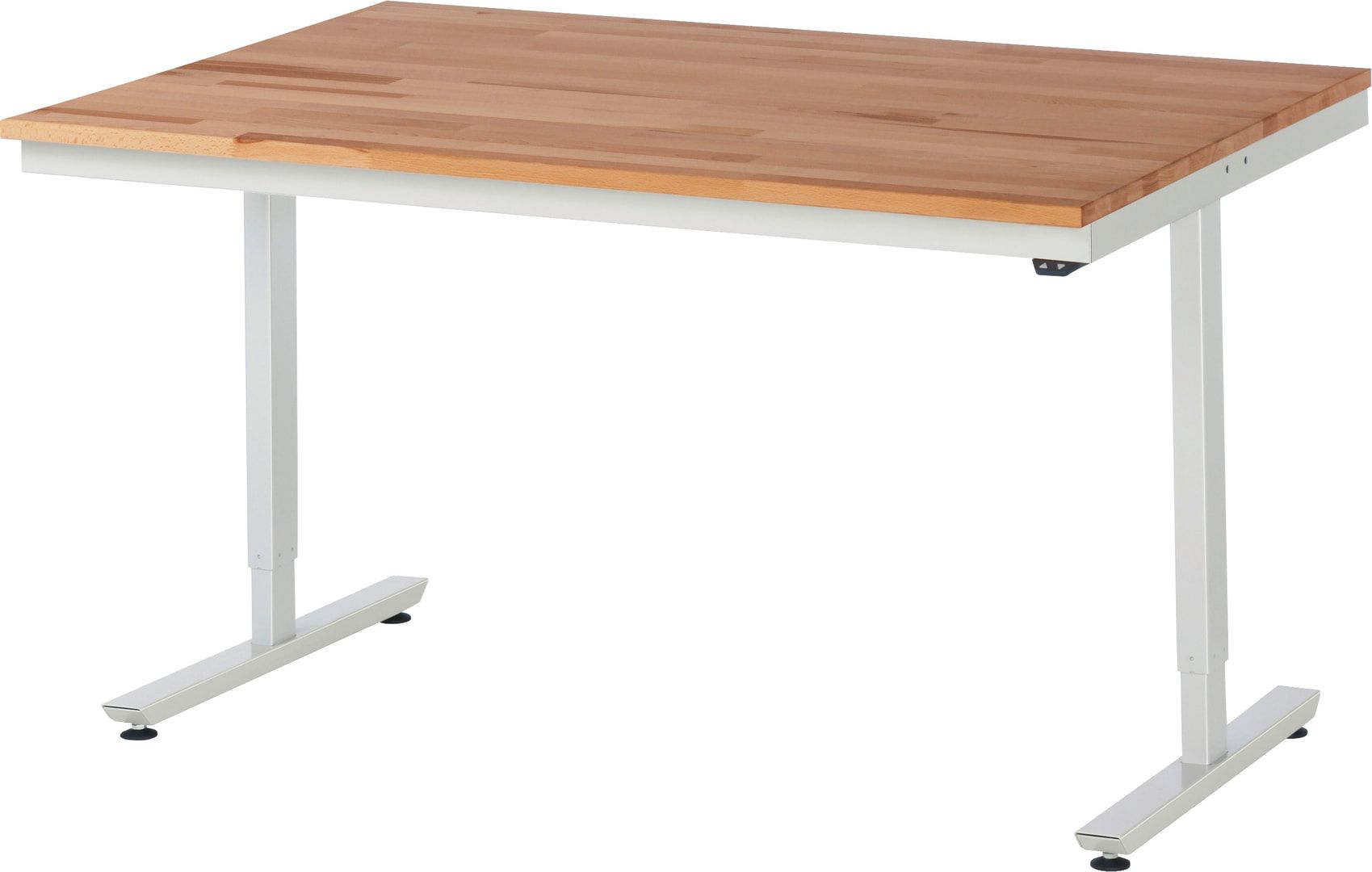 Arbeitstisch - elektrisch höhenverstellbar 720 - 1.120 mm - 1.500 x 700 mm (BxT) - Traglast 150 kg - Buche