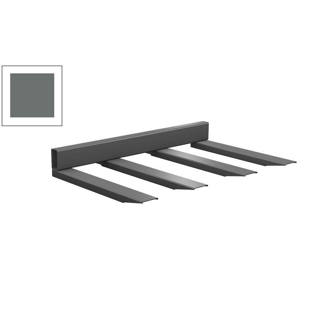 Langguttraverse - Traglast 1.500 kg - Nutztiefe 1.200 mm - 280 x 2.000 x 1.390 mm (HxBxT) - feuerrot