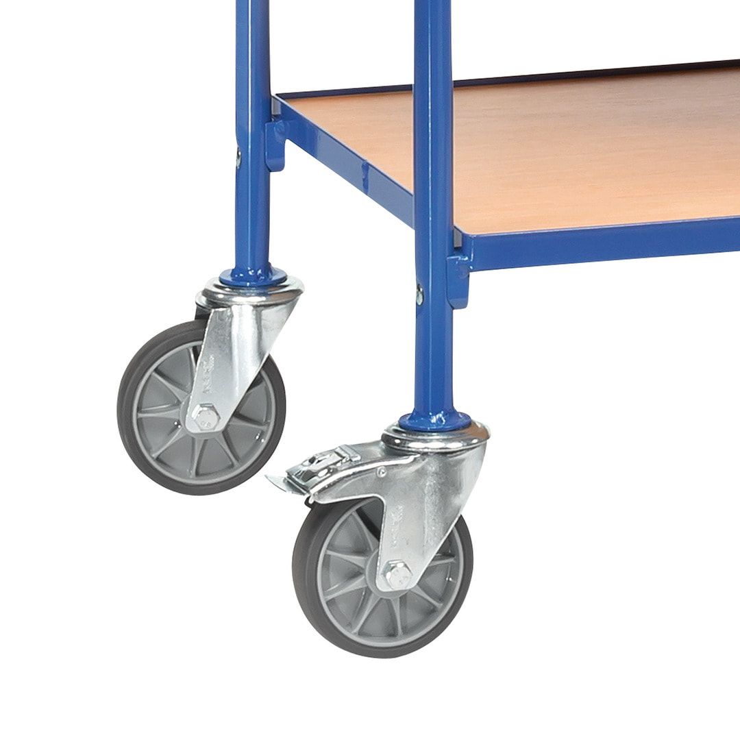 Fetra - Etagenwagen für 12 Sichtlagerkästen - 1.130 x 513 x 1.050 mm (HxBxT)