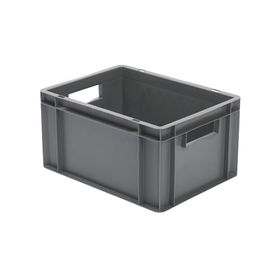 Eurobox - Eurokasten - Volumen 19 l - Boden geschlossen, Wände durchbrochen - 210 x 300 x 400 mm (HxBxT) - VE 4 Stk. - Farbe wählbar