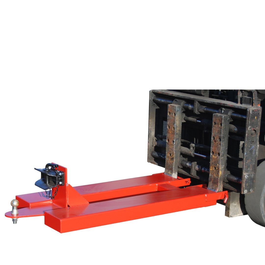 Rangierhilfe für Anhänger - Kugel + Rockinger 244-2 25 mm - feuerrot