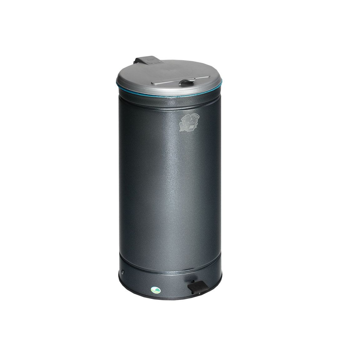 Abfallsammler - Volumen 66 l - Aufkleber Papier - 810 x 430 x 380 mm (HxBxT) - enzianblau